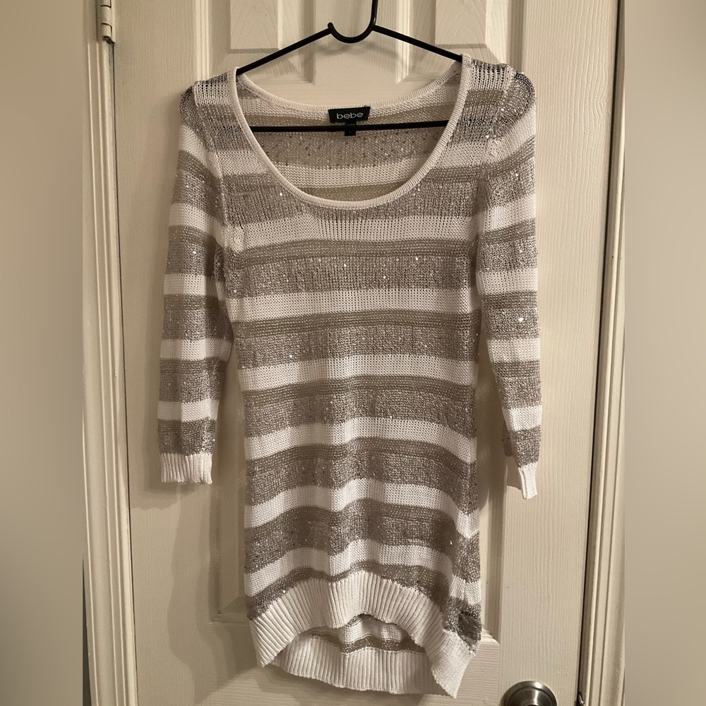 Bebe Glitter Blouse